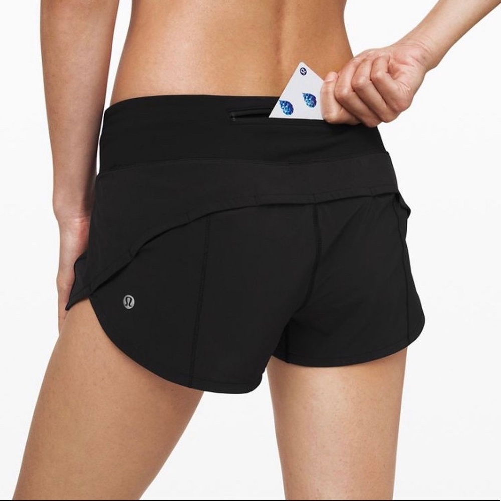 Lululemon Speed Up Short 4 Black